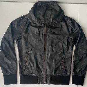 UNIQLO wax coated hooded jacket; great condition